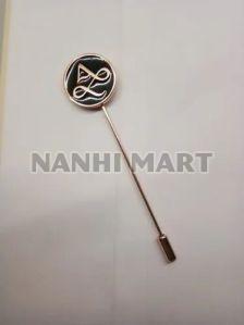 Brass Coat Lapel Pin