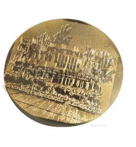 Brass Round Medal