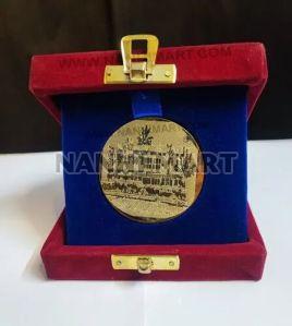 Indian Navy School Brass Medal