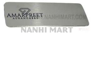 Stainless Steel Name Badges