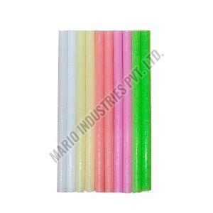 Crown Fluorocent Glitter Glue Sticks