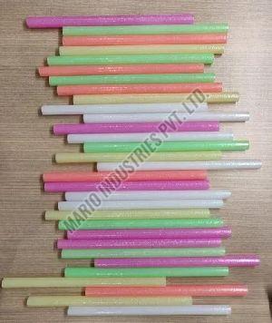 Crown Fluorocent Glitter Glue Sticks