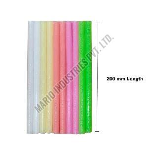Crown Fluorocent Glitter Glue Sticks