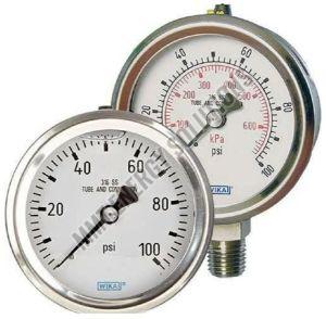 H Guru Stainless Steel Pressure Gauges