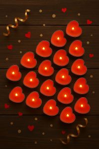 Elegant Heart Shape Fragrance Candles