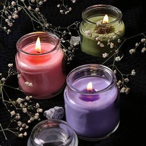 Romantic Scented Glass Jar Candles
