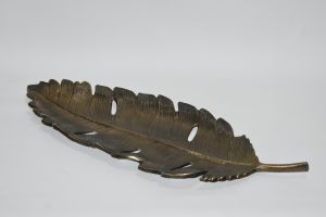 Feather Shaped Decorative Platter
