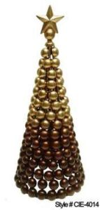 Two Tone Beaded Christmas Tree