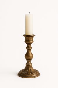 Vintage Style Aluminum Candlestick Holder