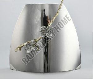 Polished Stainless Steel Flower Vase
