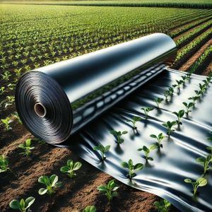 Silver LLDPE Mulching Paper Roll