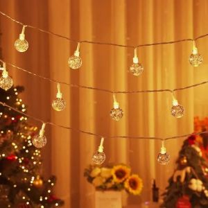 Crystal Bubble Ball String Lights