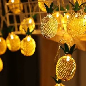Pineapple Shape Metal String Lights