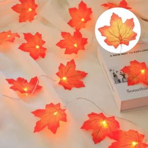 Maple Leaf LED String Lights