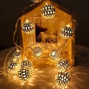 Moroccon Ball LED String Lights