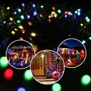 LED Solar String Lights