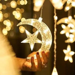 Ramdan Moon Star Decoration LED Lights