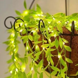 Leaf Curtain String LED Lights