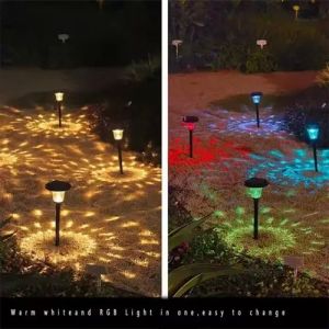 Solar Pathway Hexagon Lights