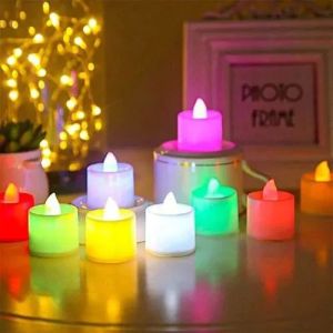 Multicolor LED Tea Light Candle