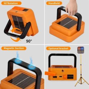Rechargeable Solar Campaign Light