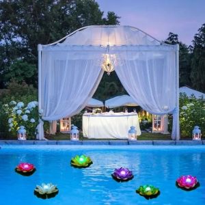 Floating Lotus LED Lights