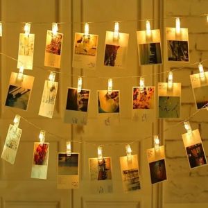 Photo Clip LED String Lights