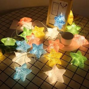 Crack Star Shape LED String Lights