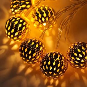 Moroccon Ball LED String Lights