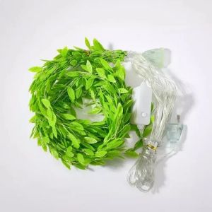 Leaf Curtain String LED Lights