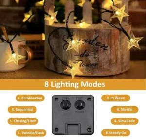 Solar String Star Lights