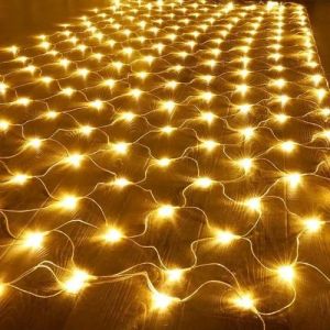 LED Net Mesh Curtain String Lights