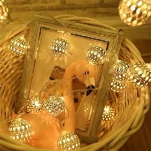 Moroccon Ball LED String Lights