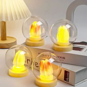 Crystal Ball LED Glass Night Lights