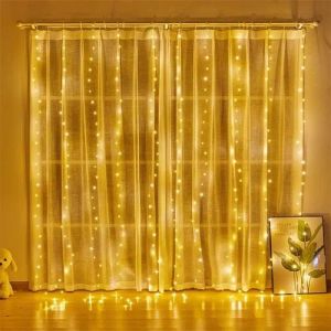 Fairy Curtain LED String Lights