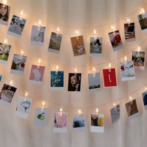 Photo Clip LED String Lights