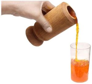 Vijaysaar Wooden Tumbler FOR Sugar Disease AND Weight Loss