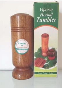Vijaysaar Wooden Tumbler FOR Sugar Disease AND Weight Loss