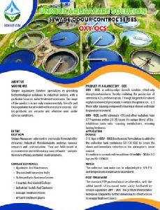 Sewage Odour Control Chemical