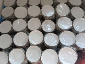 White Round Paper Plate