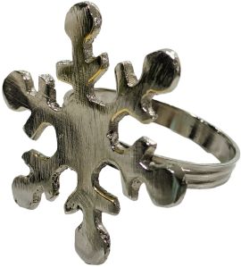 Fancy Snowflake Napkin Ring