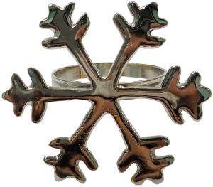 Fancy Snowflake Napkin Ring