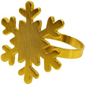 Fancy Snowflake Napkin Ring