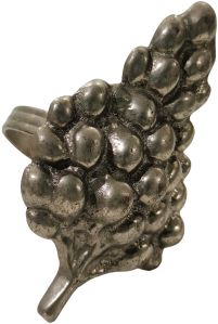 Silver Moroccan Pattern Napkin Ring