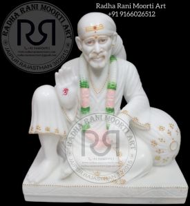 White Marble Dwarka MAI Moorti