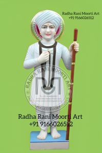 White Marble Jalaram Bapa Moorti
