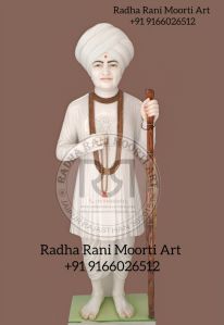 White Marble Jalaram Bapa Moorti