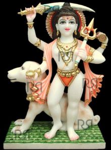 Marble Bhairav Statue