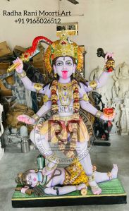 Marble Mahakali Statue