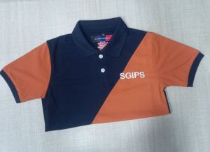 Poly Cotton Polo Neck Boys School Uniform T Shirt